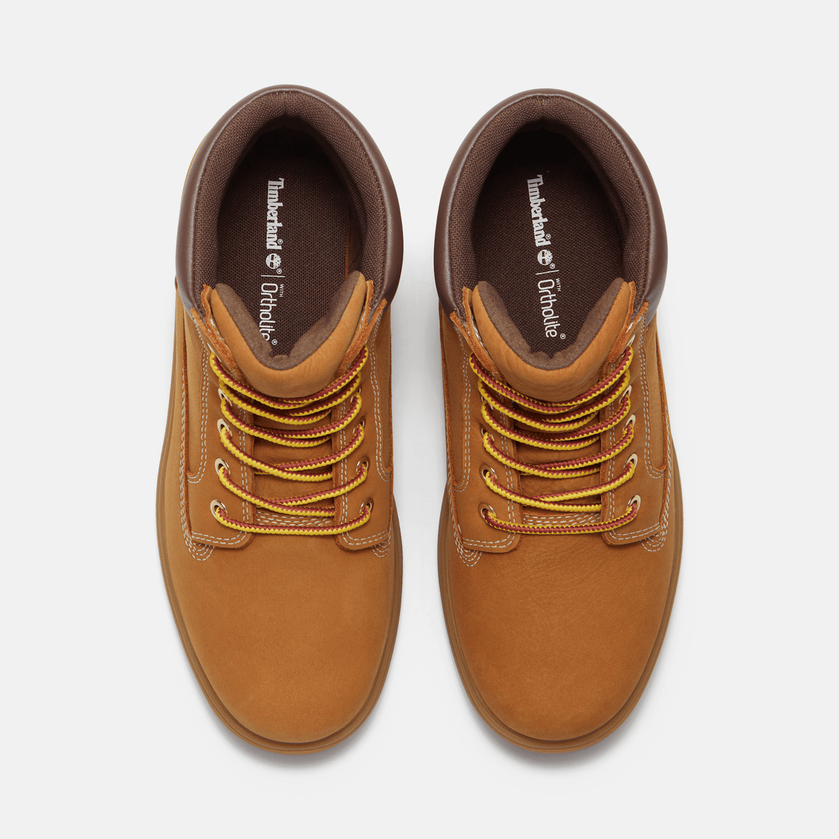 Junior Auburn Falls 6Inch Waterproof Boot TBL Wheat Nubuck ALT2