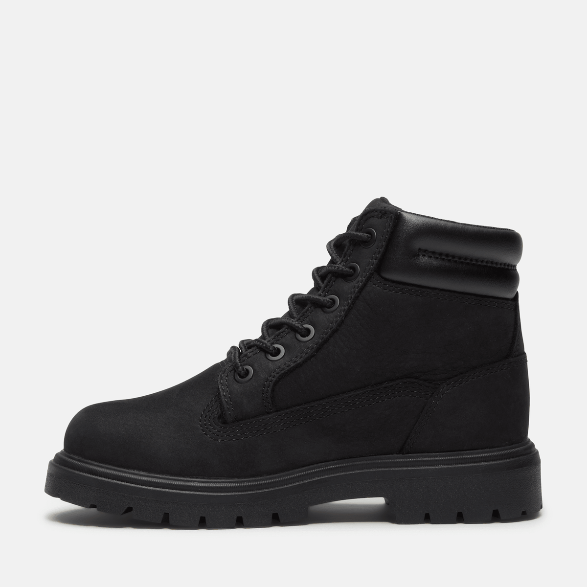 Junior Auburn Falls 6Inch Waterproof Boot TBL Black Nubuck ALT6