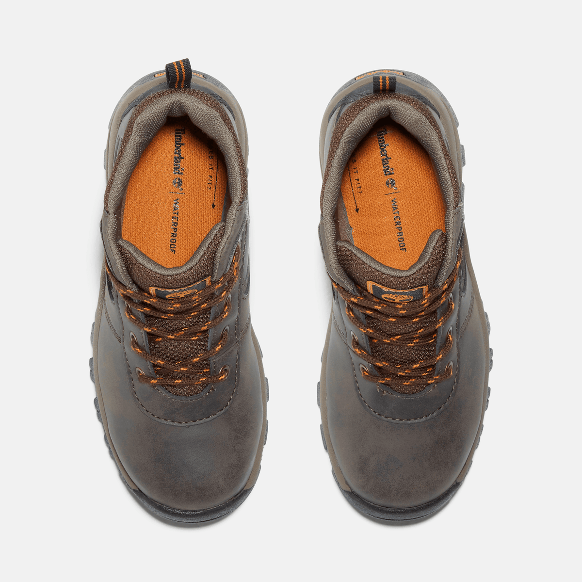 Junior Mt Maddsen Mid Waterproof Hiking Boot TBL Dark Brown ALT2