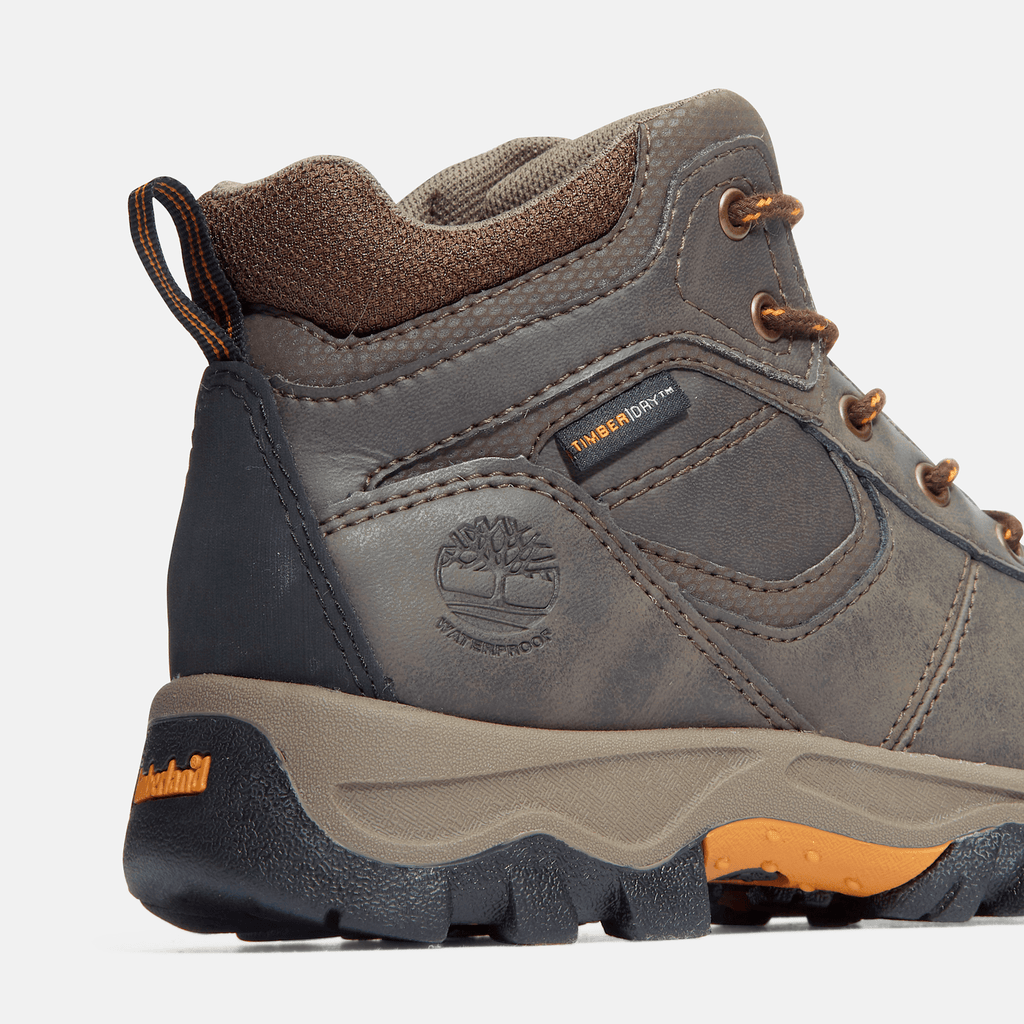 Junior Mt Maddsen Mid Waterproof Hiking Boot TBL Dark Brown ALT7