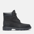 Junior Timberland Classic 6Inch Waterproof Boot TBL Black Nubuck HERO