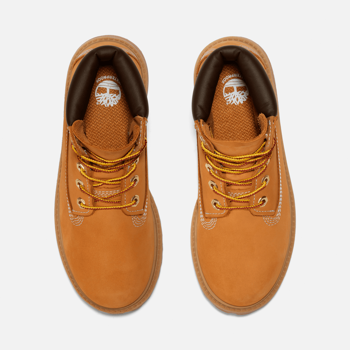 Junior Timberland Premium 6Inch Waterproof Boot TBL Wheat ALT2