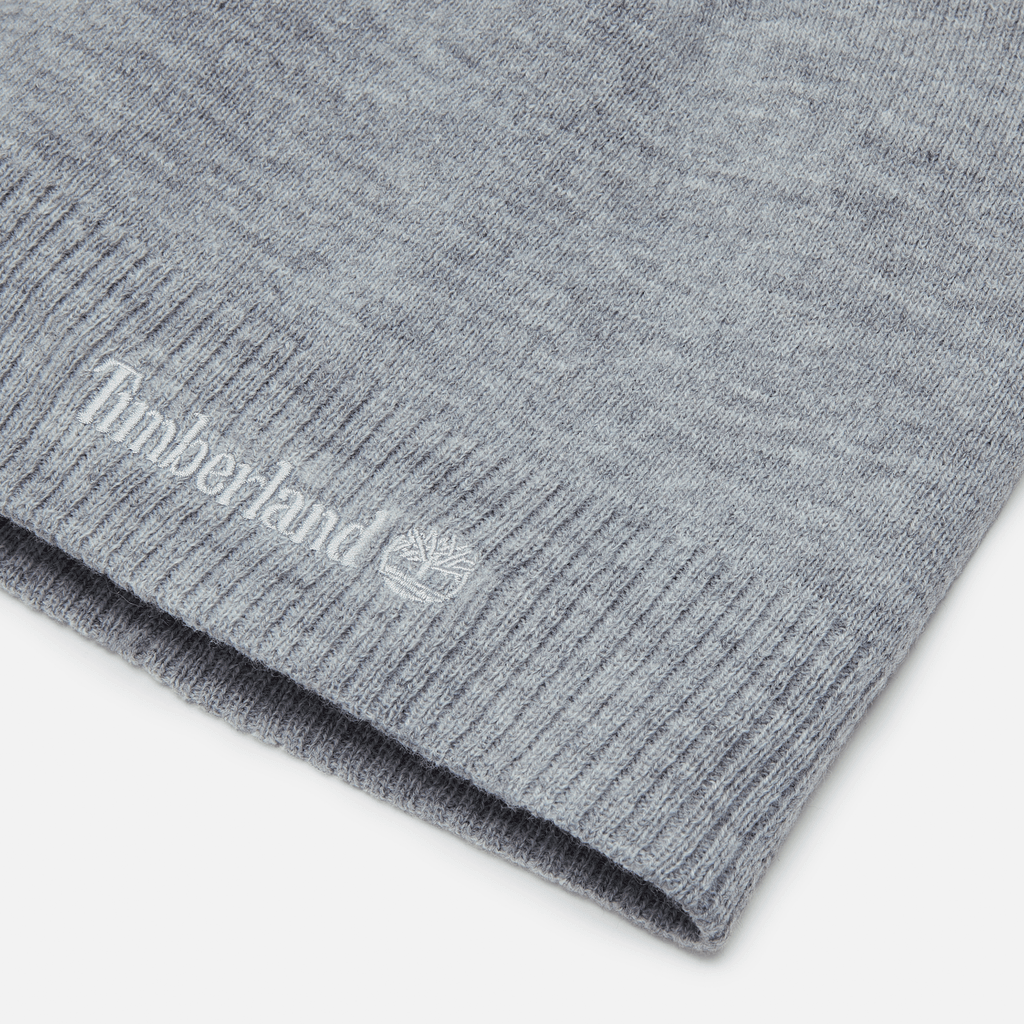 Knit Logo Beanie TBL Medium Grey Heather ALT1