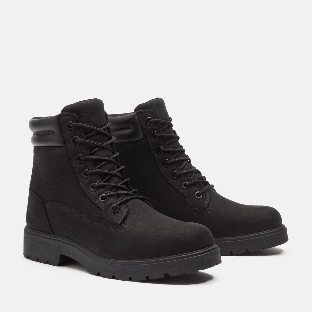 Mens Auburn Falls 6Inch Waterproof Boot TBL Black Nubuck ALT4