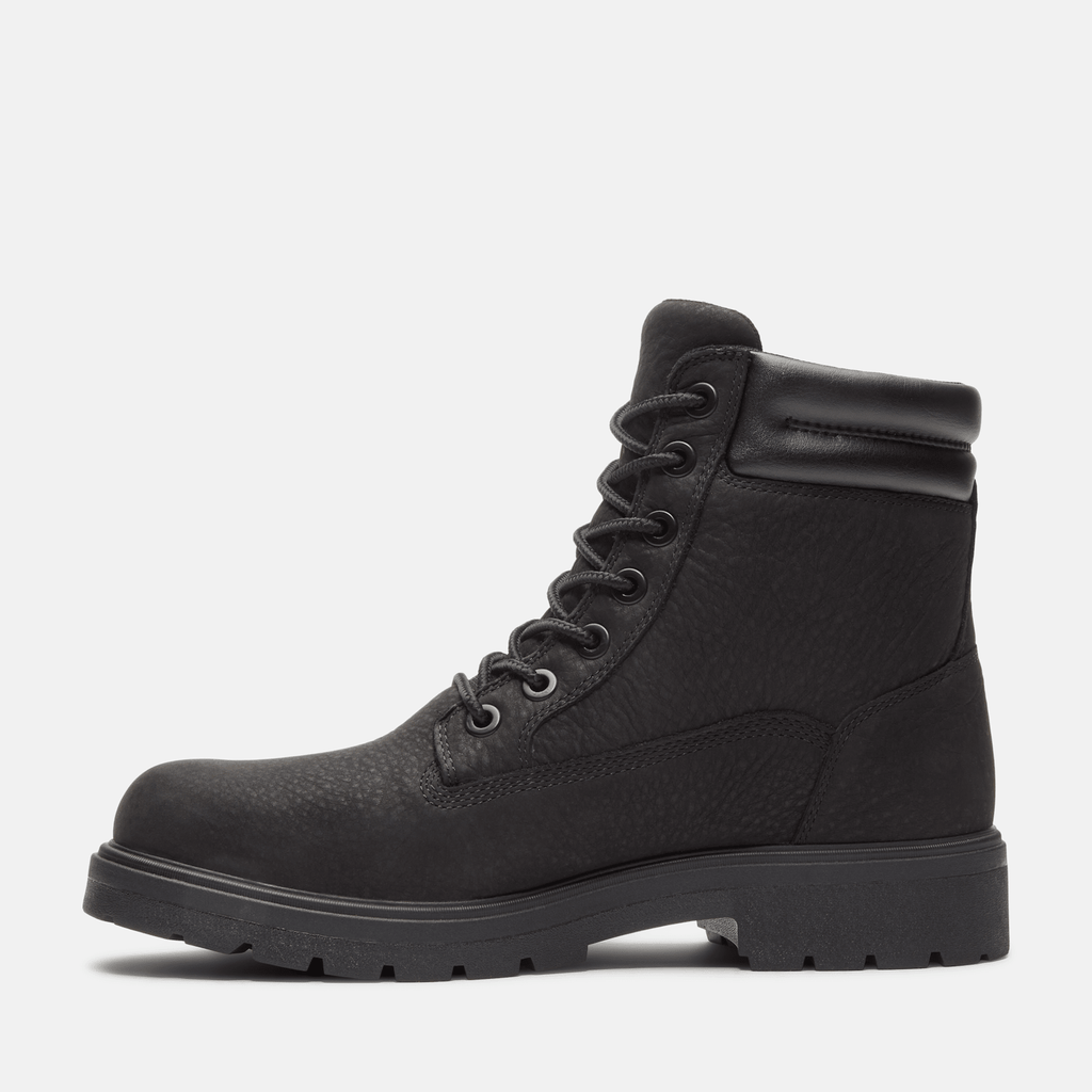 Mens Auburn Falls 6Inch Waterproof Boot TBL Black Nubuck ALT6