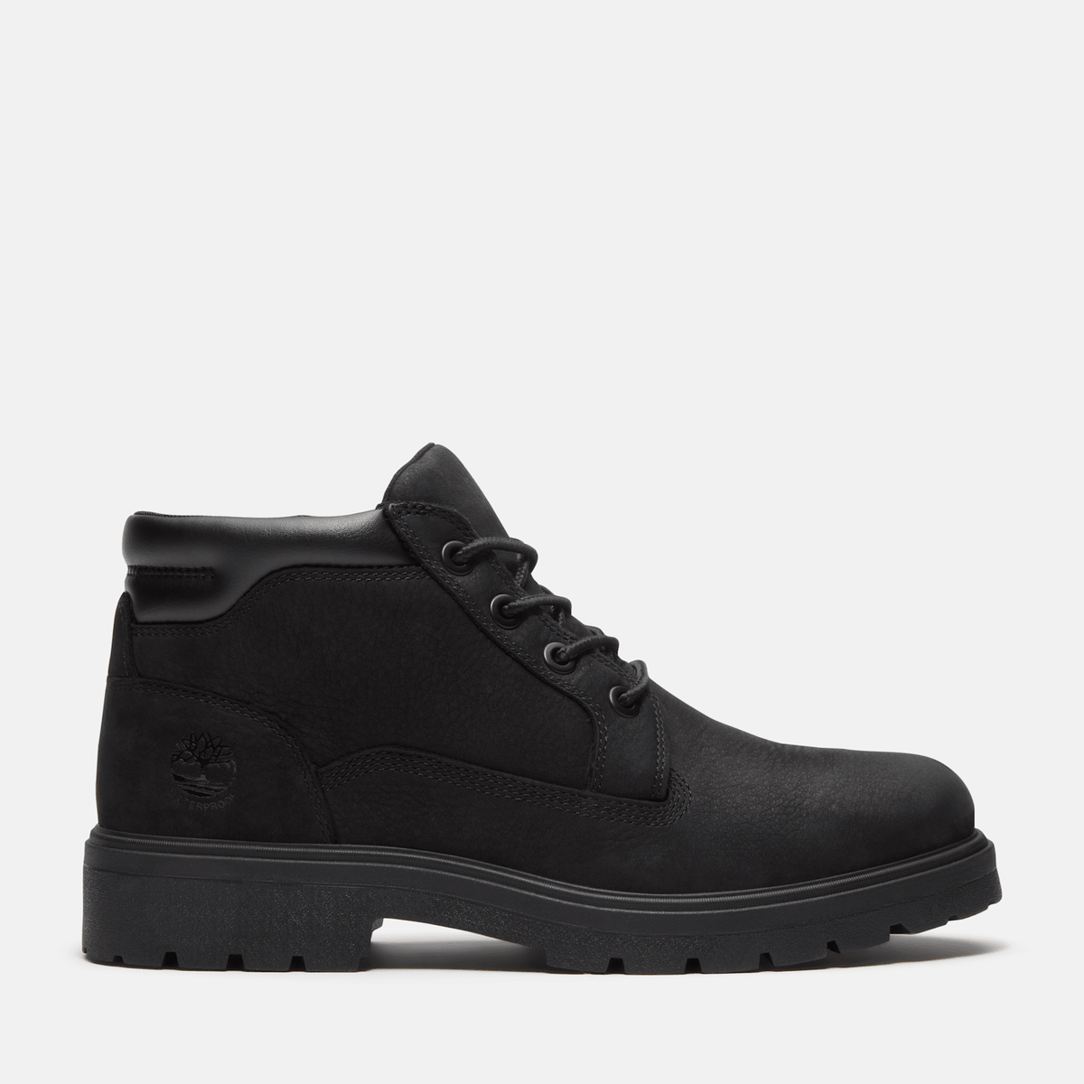 Mens Auburn Falls Waterproof Chukka Boot TBL Black Nubuck HERO