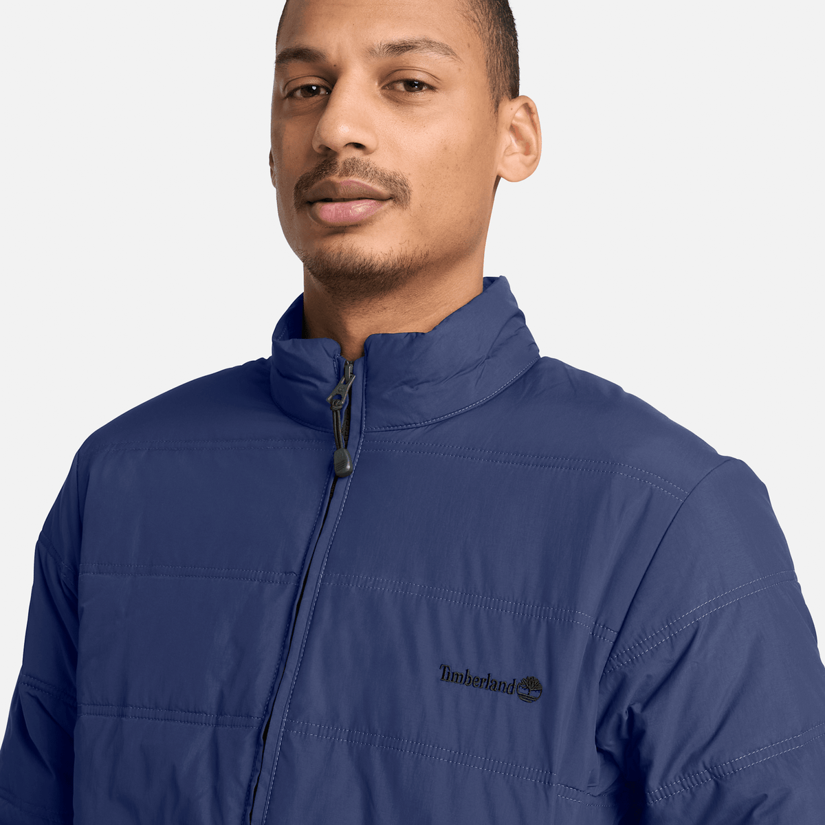 Mens Axis Peak Water Repellent Puffer Jacket TBL Dark Navy ALT3
