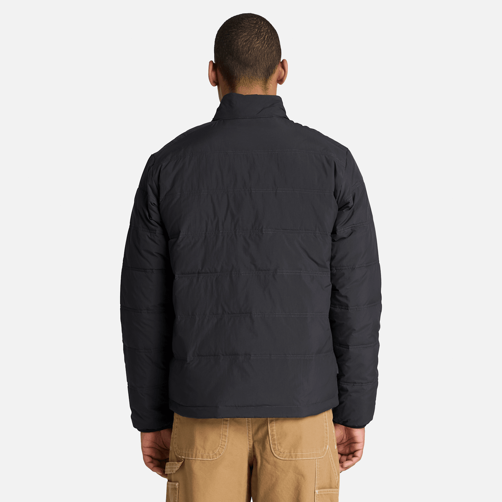 Mens Axis Peak Water Repellent Puffer Jacket TBL Black ALT8
