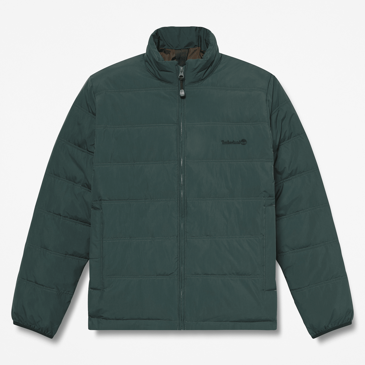 Mens Axis Peak Water Repellent Puffer Jacket TBL Dark Teal HERO