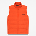 Mens Axis Peak Water Repellent Puffer Vest TBL Pureed Pumpkin HERO