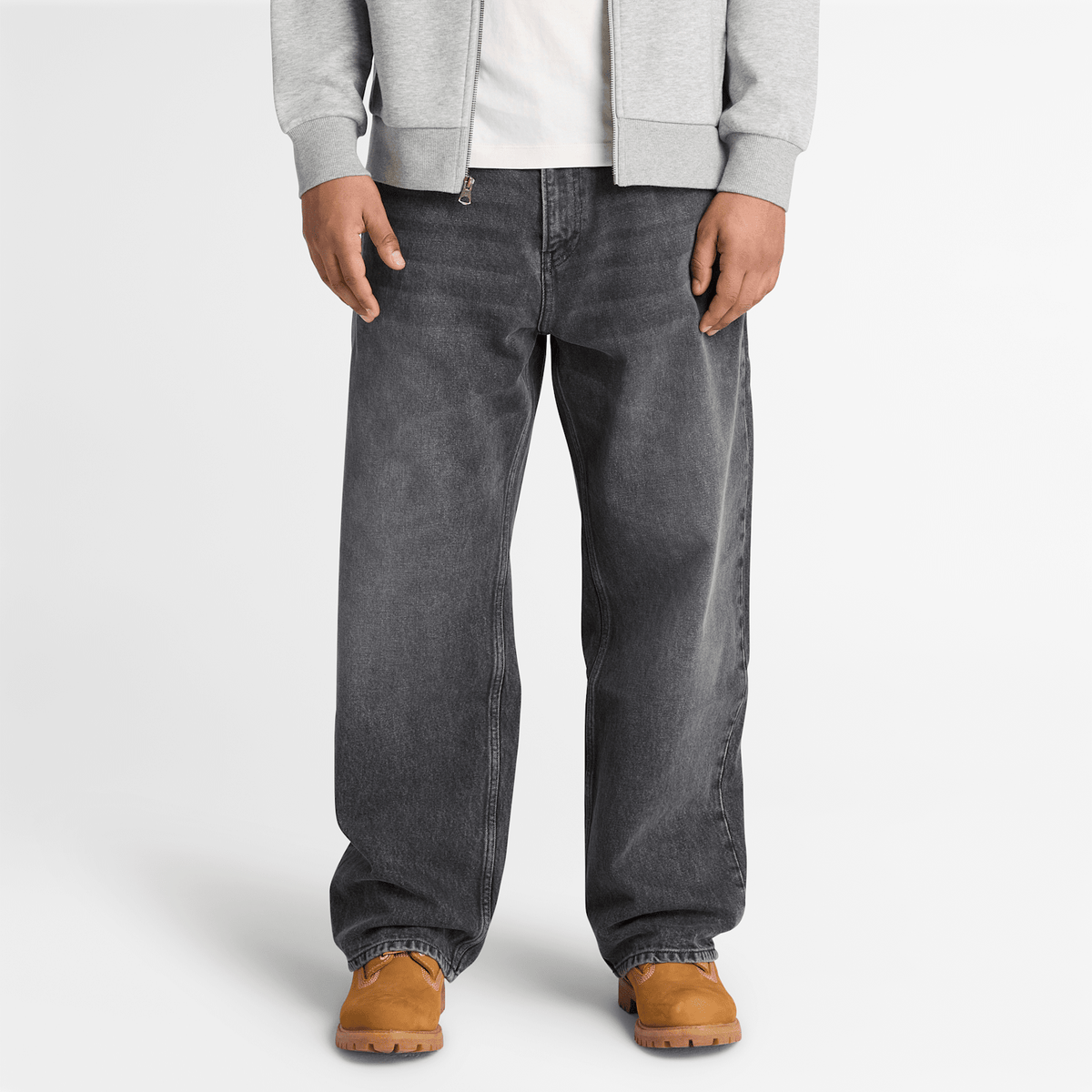 Mens Baggy Denim Pant TBL Black Forest Wash ALT1