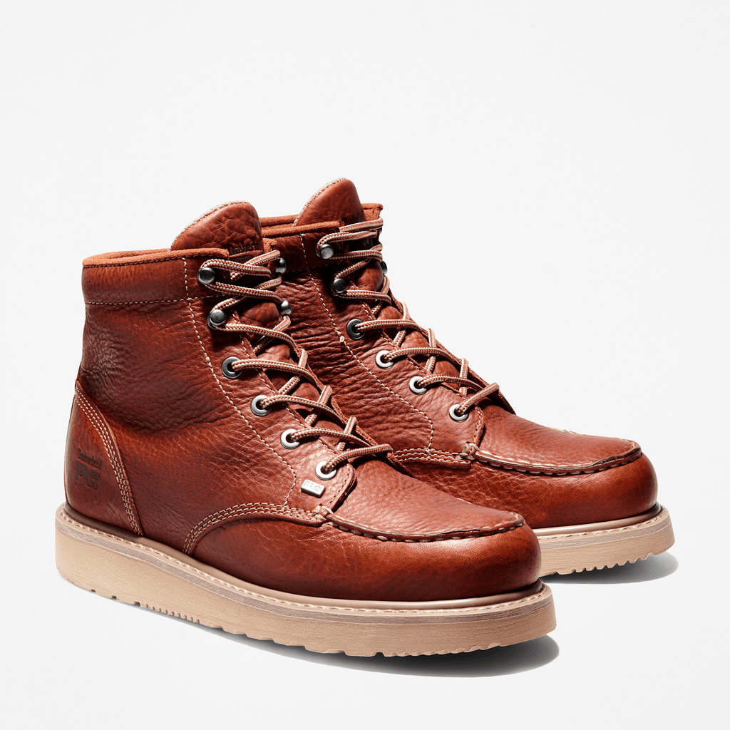 Mens Barstow 6 Work Boot TBL Brown ALT4