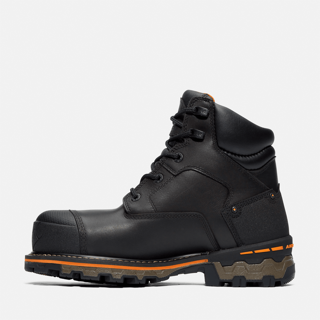 Mens Boondock 6 Composite Toe Waterproof Work Boot TBL Black ALT6