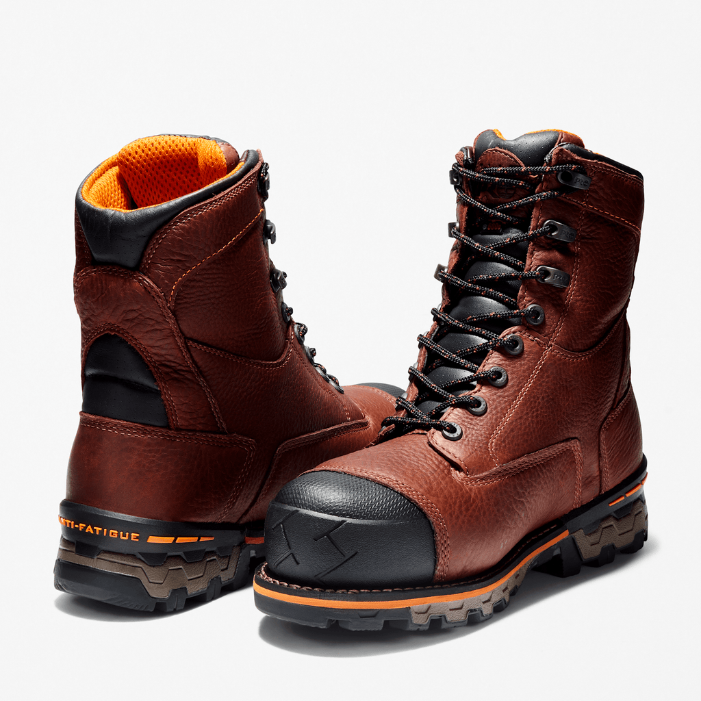 Mens Boondock 8 Composite Toe Waterproof Work Boot TBL Brown ALT5