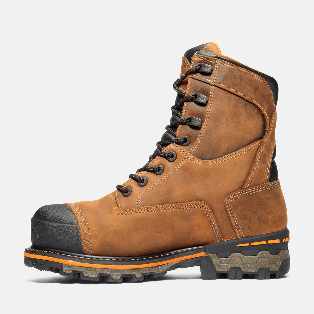 Mens Boondock 8 Composite Toe Waterproof Work Boot TBL Brown ALT6