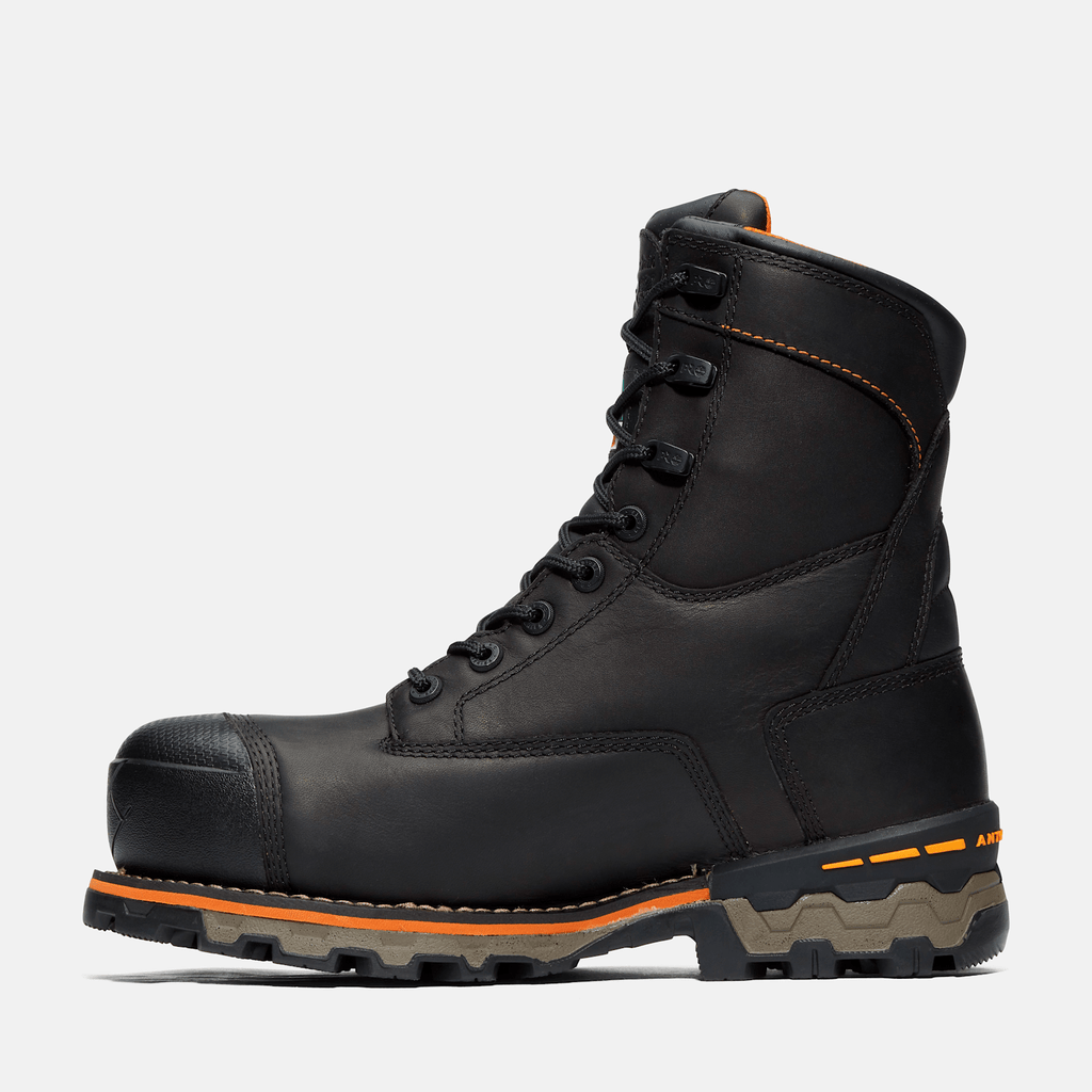 Mens Boondock 8 Composite Toe Waterproof Work Boot TBL Black ALT6