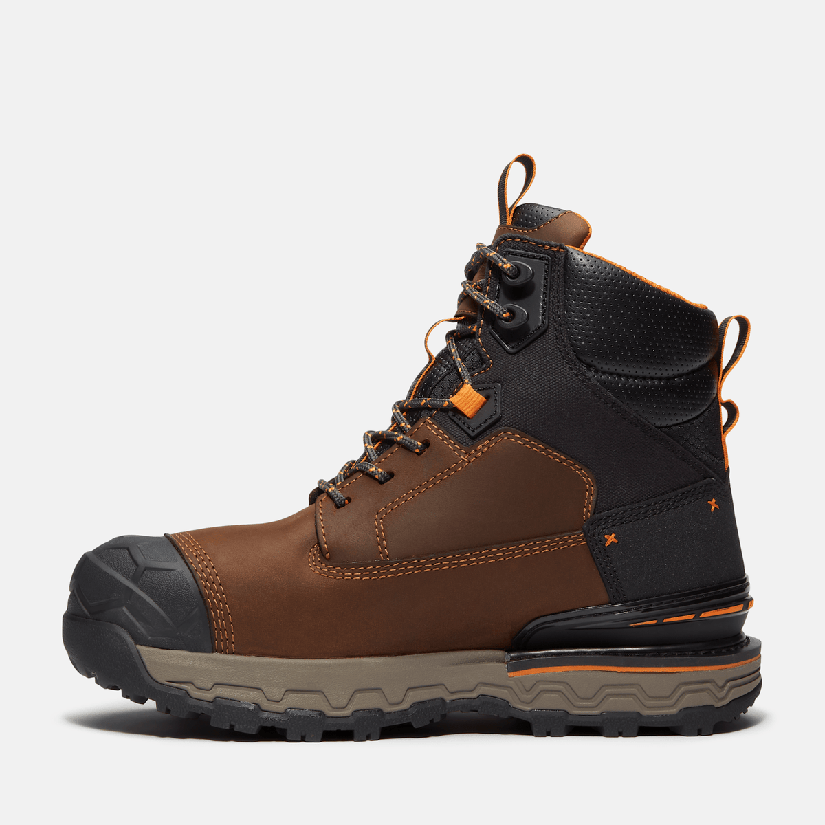 Mens Boondock Ultralight 6 Composite Toe Waterproof Work Boot TBL Medium Brown FullGrain ALT6