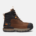 Mens Boondock Ultralight 6 Composite Toe Waterproof Work Boot TBL Medium Brown FullGrain HERO