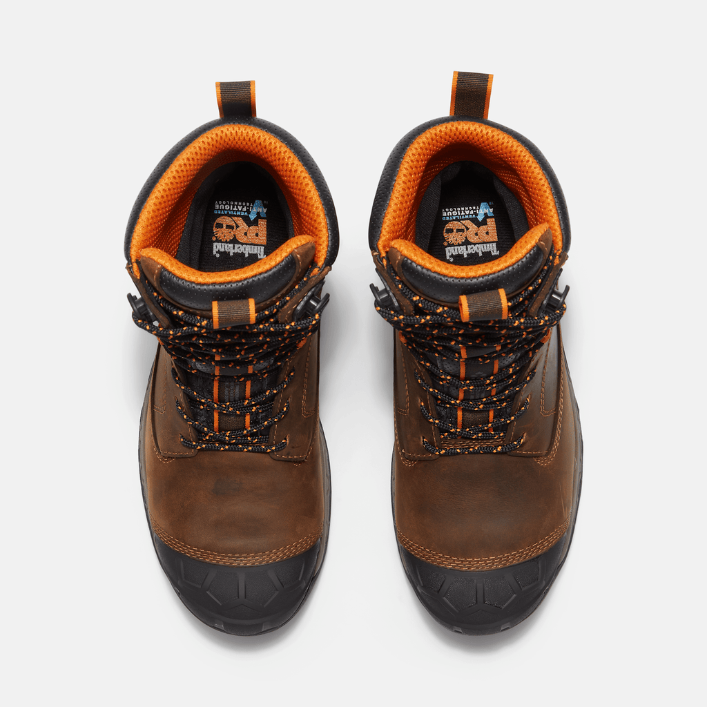 Mens Boondock Ultralight 8 Composite Toe Waterproof Insulated Work Boot TBL Medium Brown FullGrain ALT2