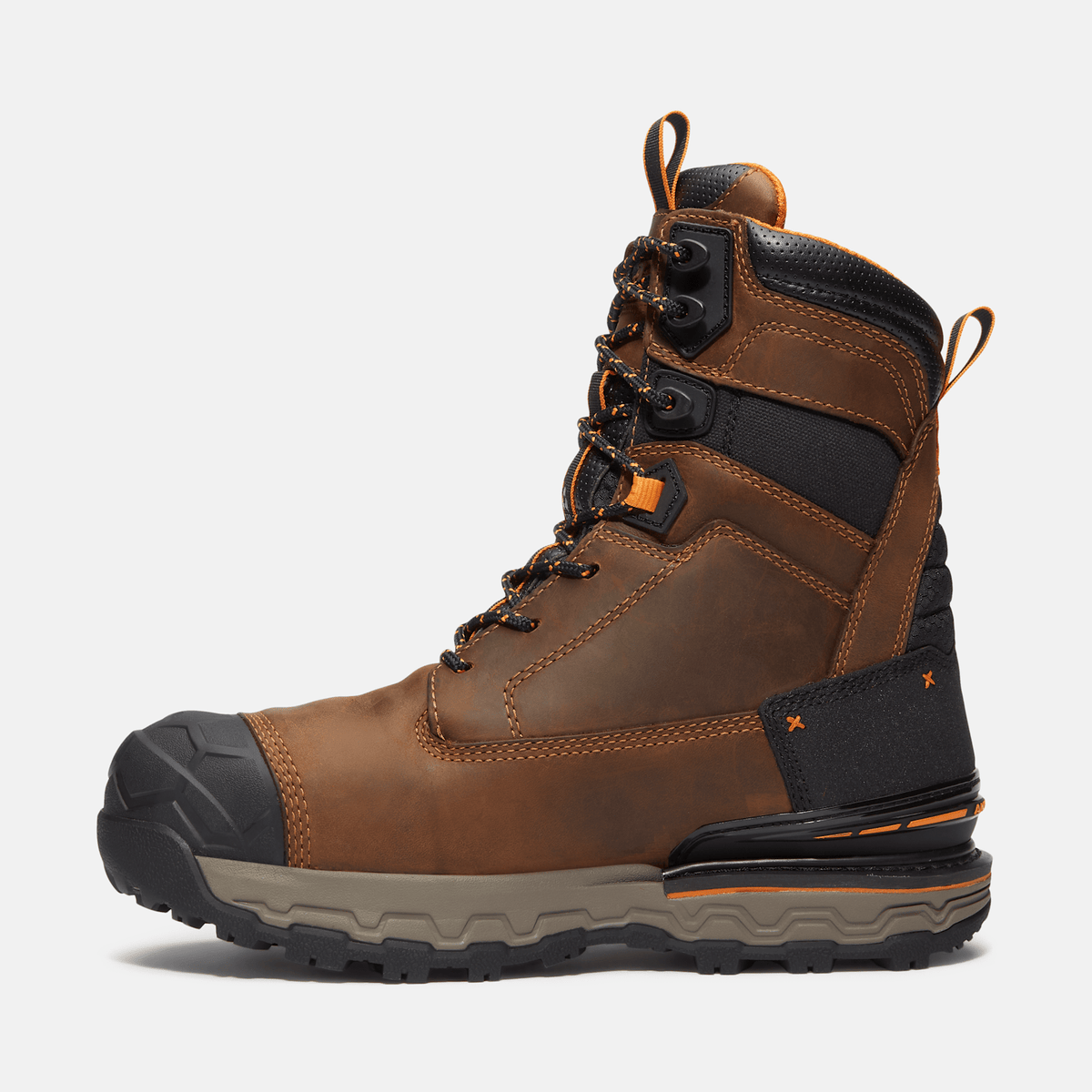 Mens Boondock Ultralight 8 Composite Toe Waterproof Insulated Work Boot TBL Medium Brown FullGrain ALT6