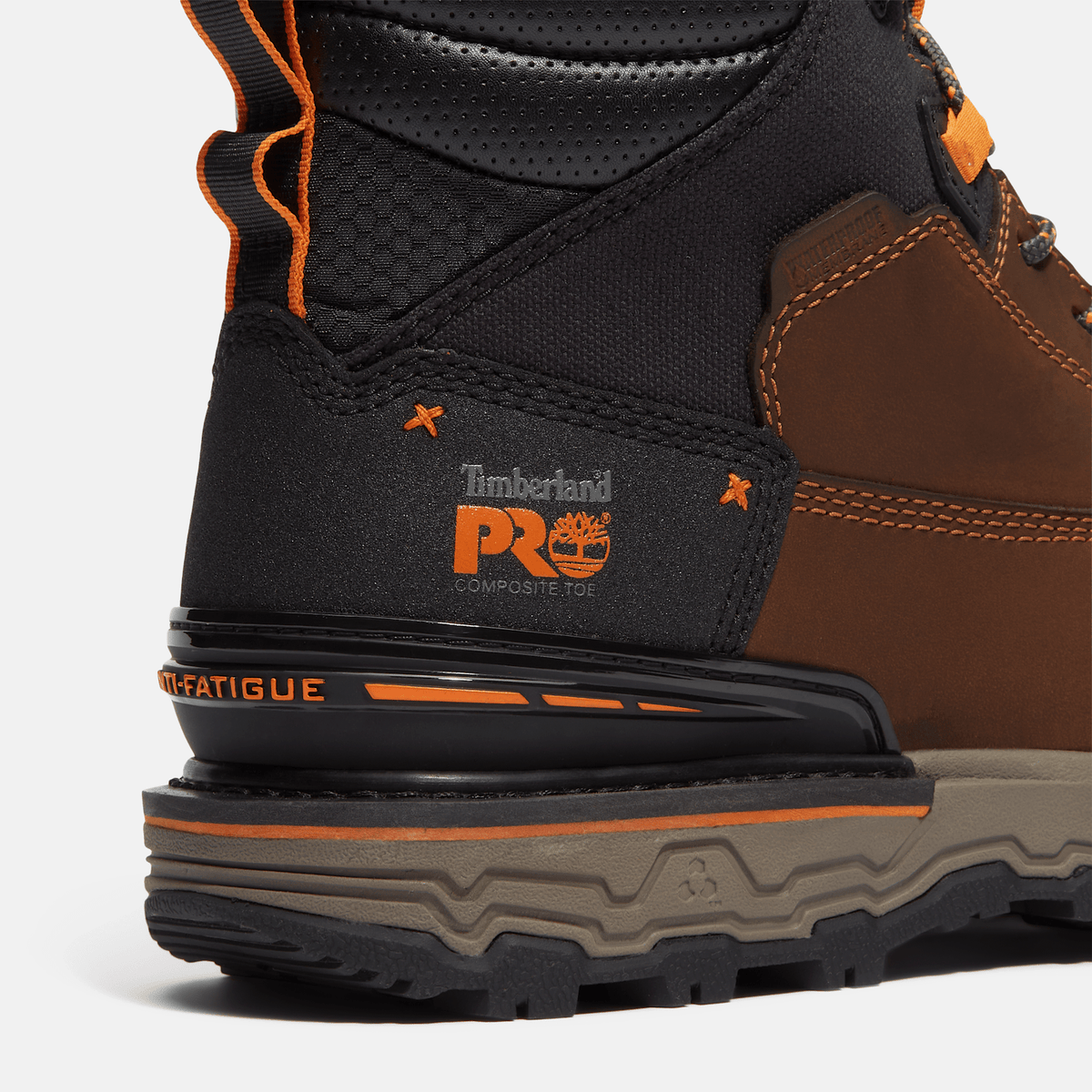 Mens Boondock Ultralight 8 Composite Toe Waterproof Insulated Work Boot TBL Medium Brown FullGrain ALT7