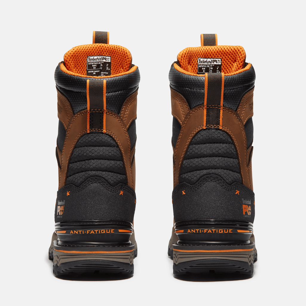 Mens Boondock Ultralight 8 Composite Toe Waterproof Work Boot TBL Light Brown FullGrain ALT5