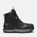 Mens Boondock Ultralight CSA 6 Composite Toe Waterproof Work Boot TBL Black FullGrainGrey HERO