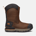 Mens Boondock Ultralight PullOn Composite Waterproof Work Boot TBL Medium Brown FullGrain HERO
