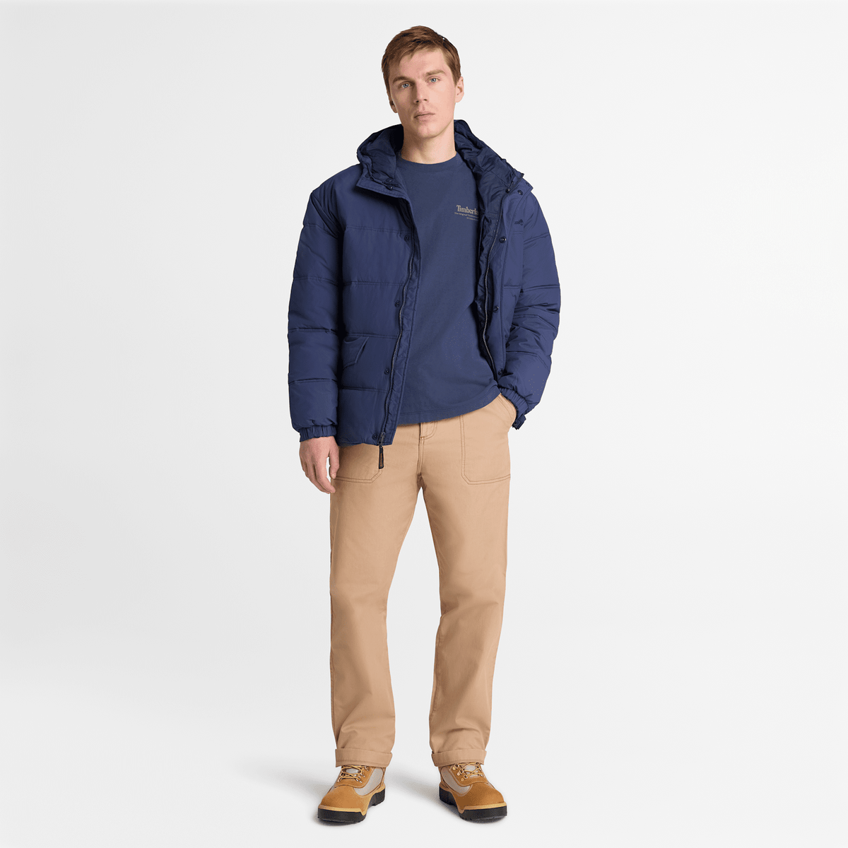 Mens Bootmakers ShortSleeve Graphic TShirt TBL Mood Indigo ALT2
