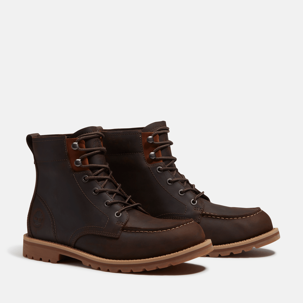 Mens Britton Falls Mid Waterproof Boot TBL Dark Brown FullGrain ALT4
