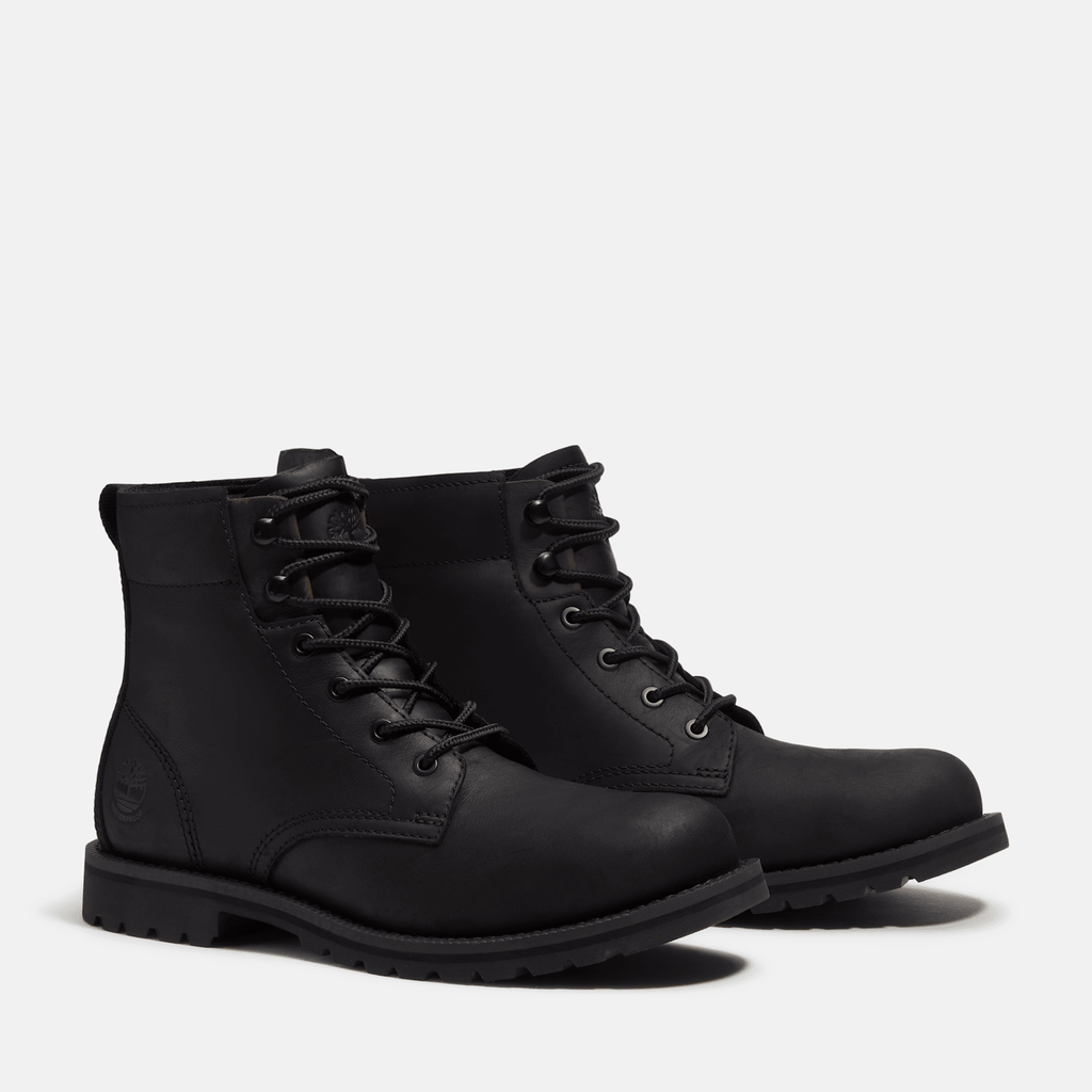 Mens Britton Mills Waterproof Boot TBL Blackout FullGrain ALT4