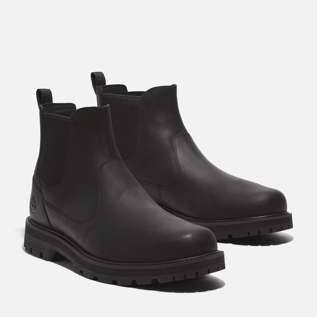 Mens Britton Road Chelsea Boot TBL Black FullGrain ALT4