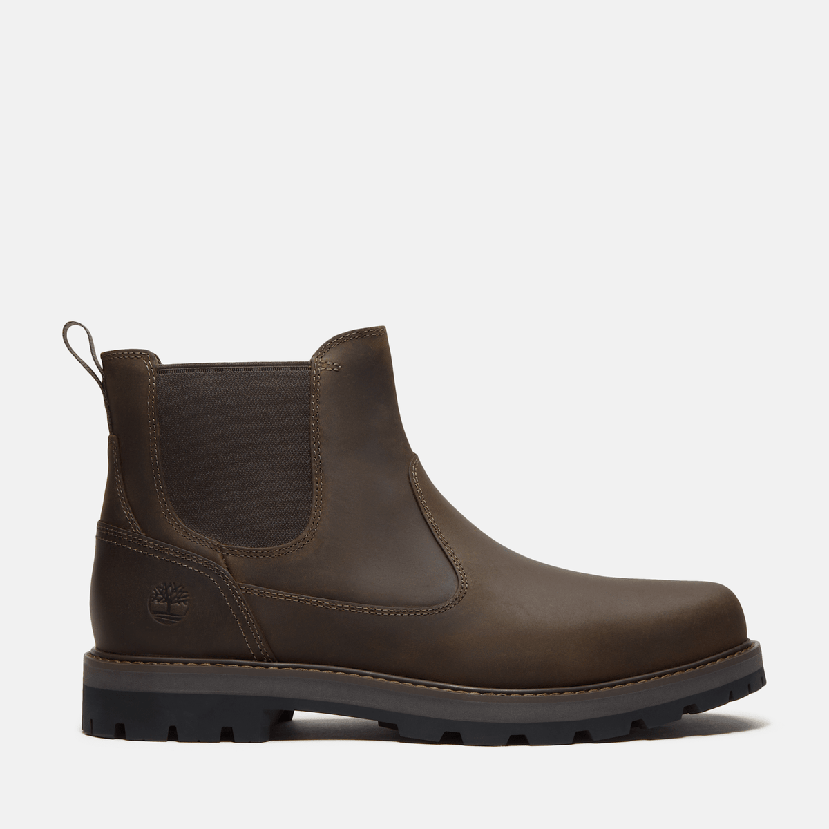 Mens Britton Road Chelsea Boot TBL Olive FullGrain HERO
