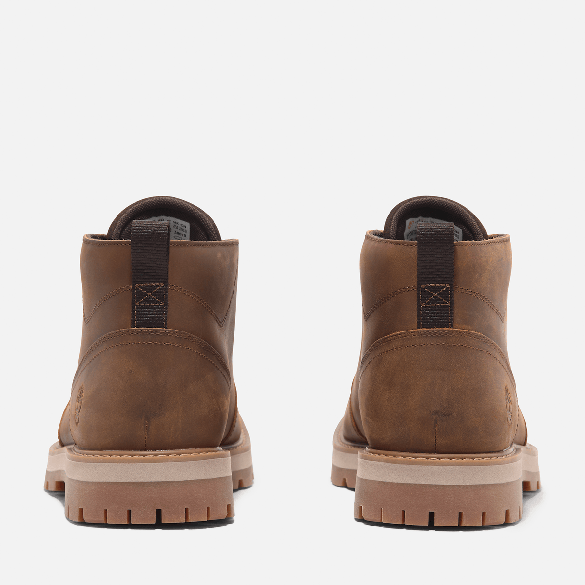 Mens Britton Road Mid Waterproof Chukka Boot TBL Rust FullGrain ALT5