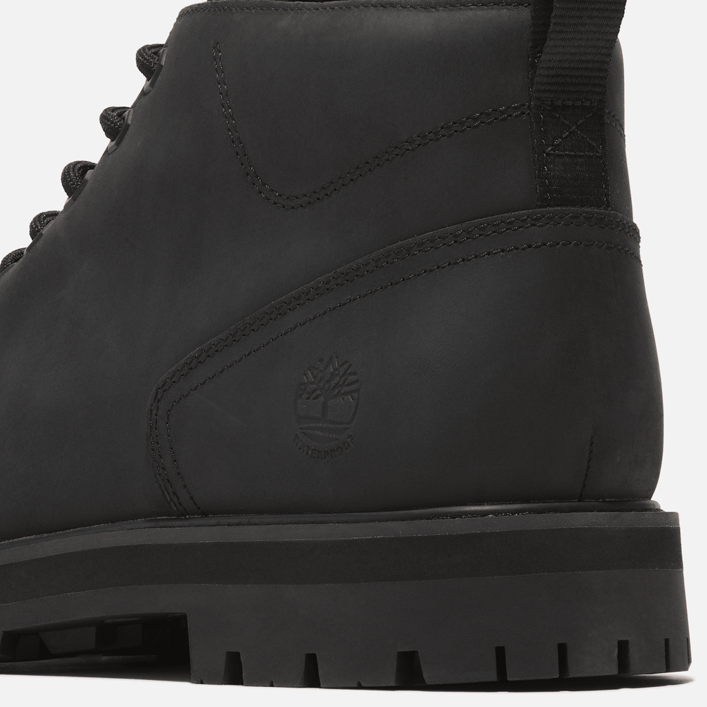 Mens Britton Road Waterproof Chukka Boot TBL Black FullGrain ALT7