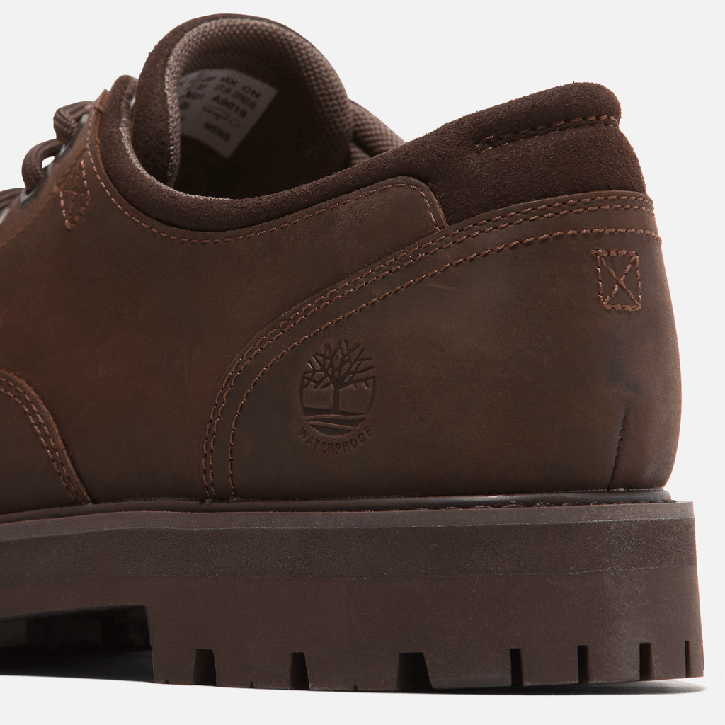 Mens Britton Road Waterproof Shoe TBL Dark Brown FullGrain ALT7