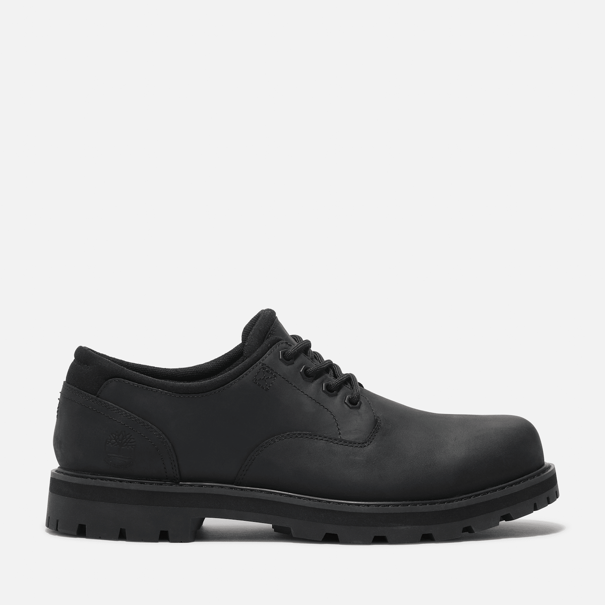 Mens Britton Road Waterproof Shoe TBL Black FullGrain HERO