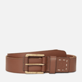 Mens Cahill Leather Belt TBL Brown HERO