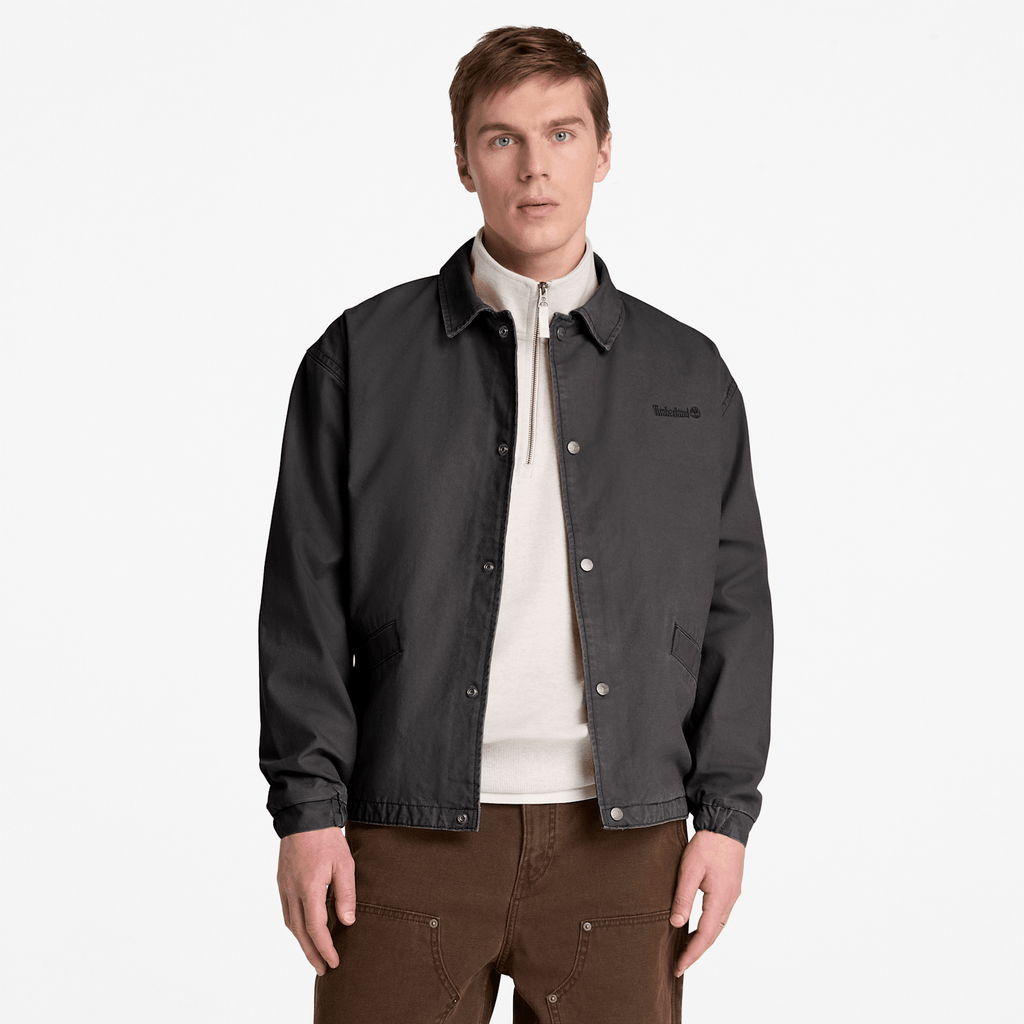 Mens Coach Jacket TBL Vintage Black ALT1
