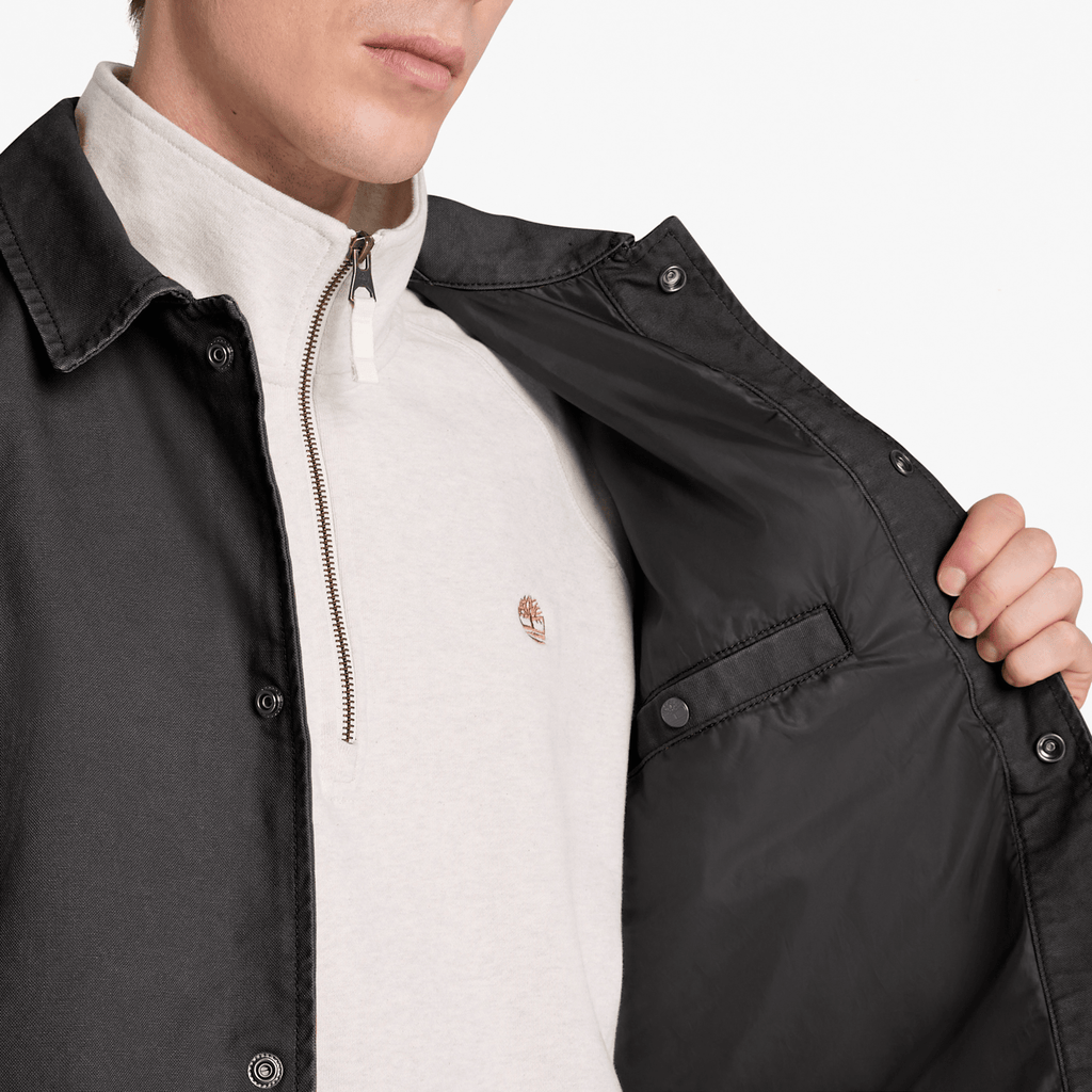 Mens Coach Jacket TBL Vintage Black ALT3