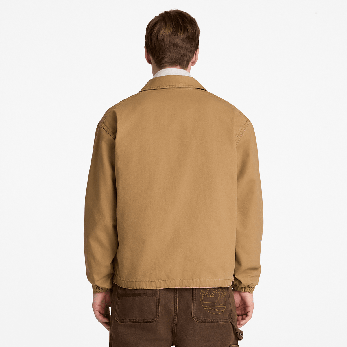 Mens Coach Jacket TBL Medium Brown ALT8