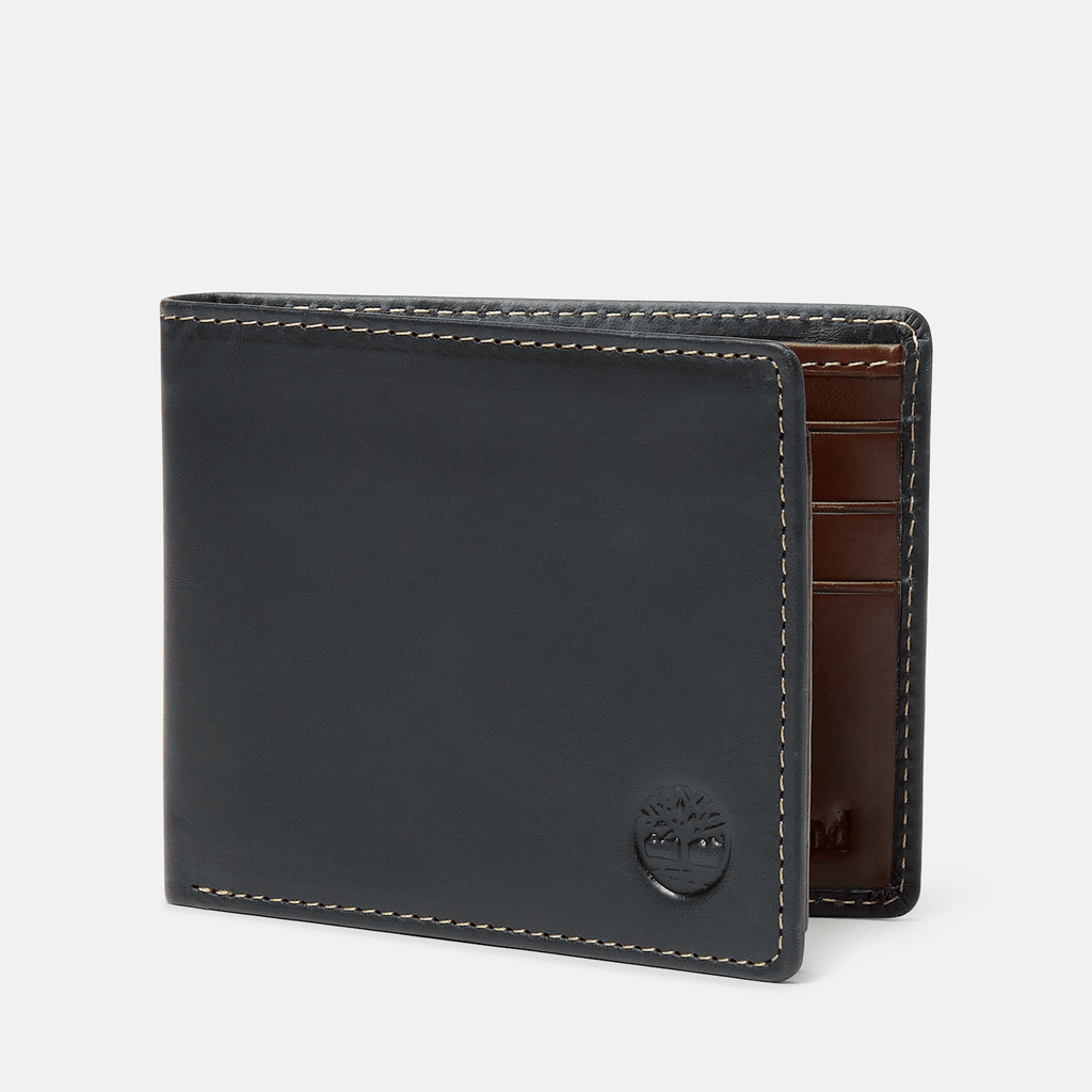 Mens Coulton Leather Passcase TBL Black HERO