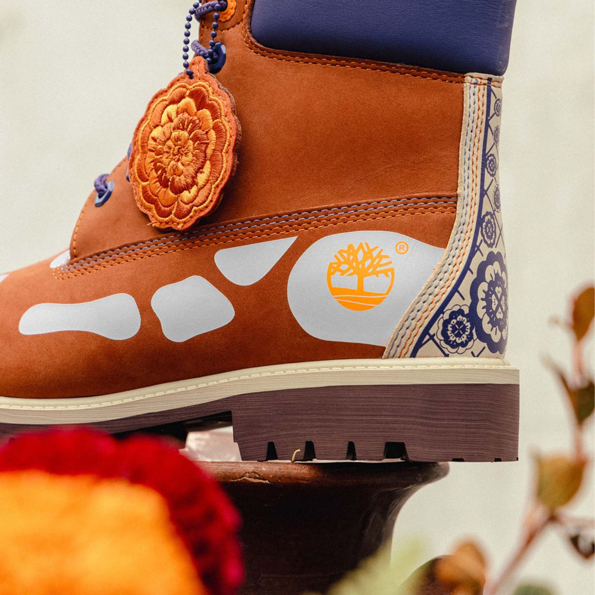 Mens Da de Muertos 6Inch Boot TBL Dark Orange Nubuck ALTD