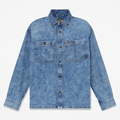 Mens Denim Pocket Shirt TBL Harbor Blue Wash HERO