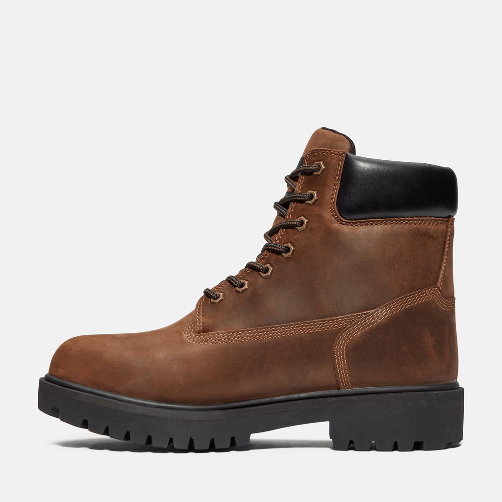 Mens Direct Attach 6 Soft Toe Waterproof Work Boot TBL Brown ALT6