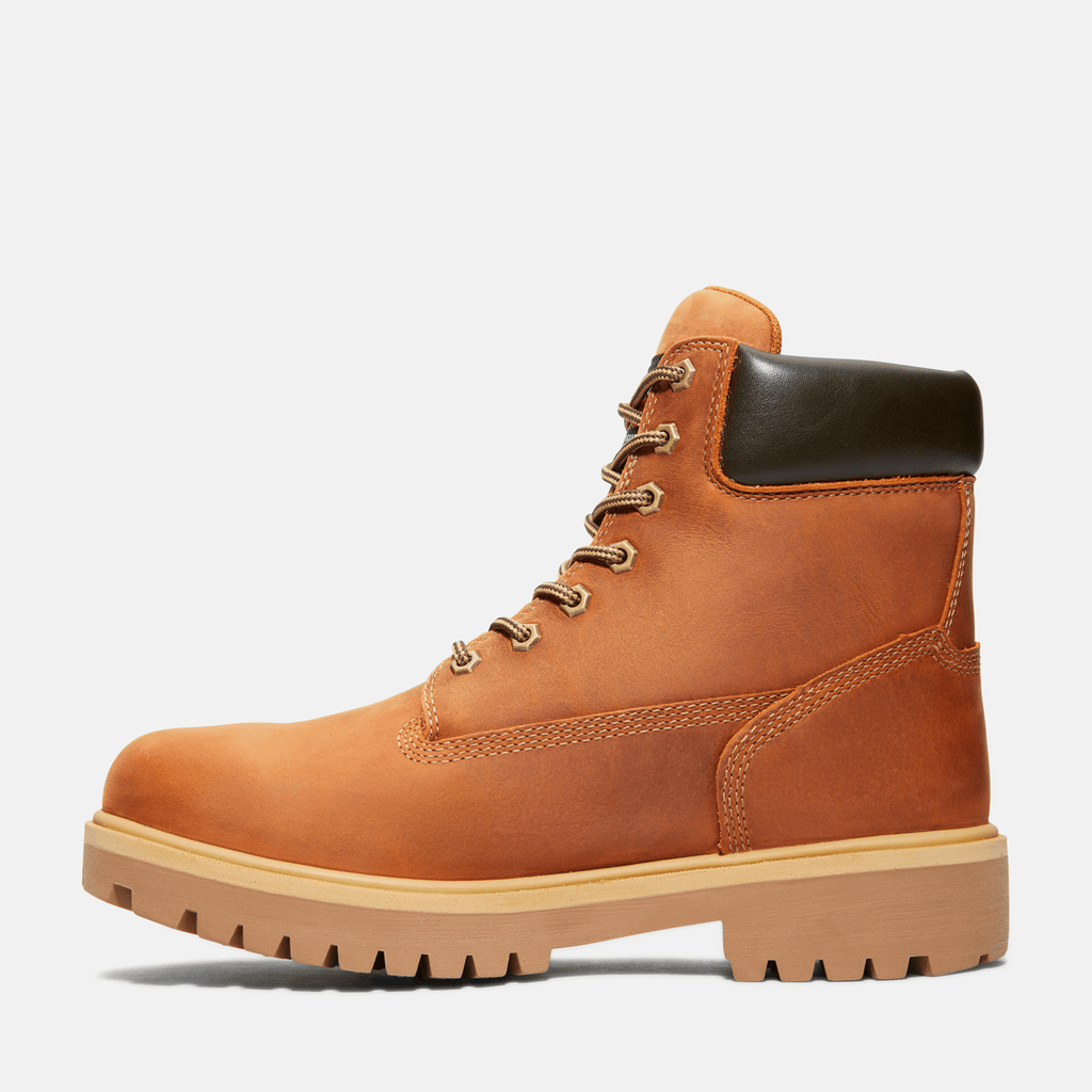 Mens Direct Attach 6 Soft Toe Waterproof Work Boot TBL BrownMarigold ALT6