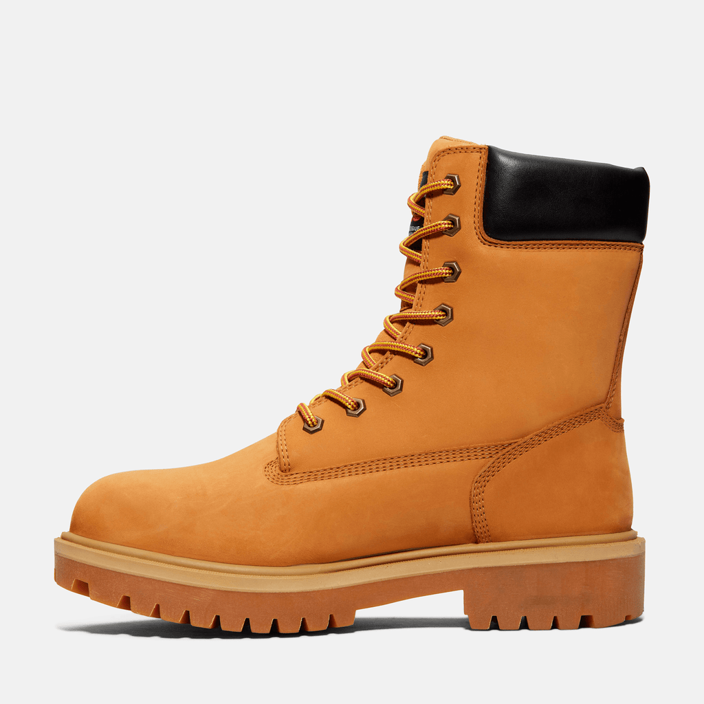 Mens Direct Attach 8 Steel Toe Waterproof Work Boot TBL Wheat ALT6