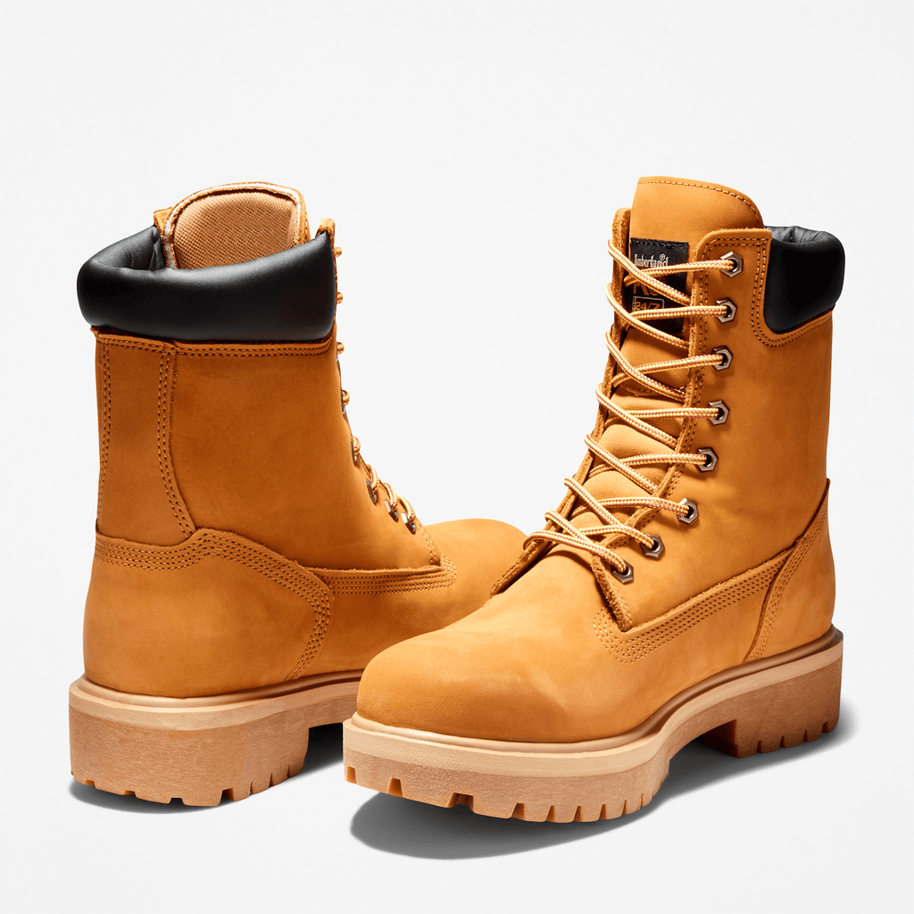 Mens Direct Attach 8 Waterproof Work Boot TBL Wheat ALT5
