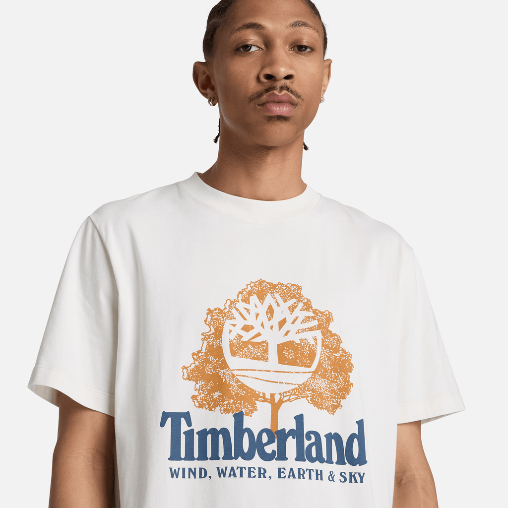 Mens Elements Graphic TShirt TBL Vintage White ALT3