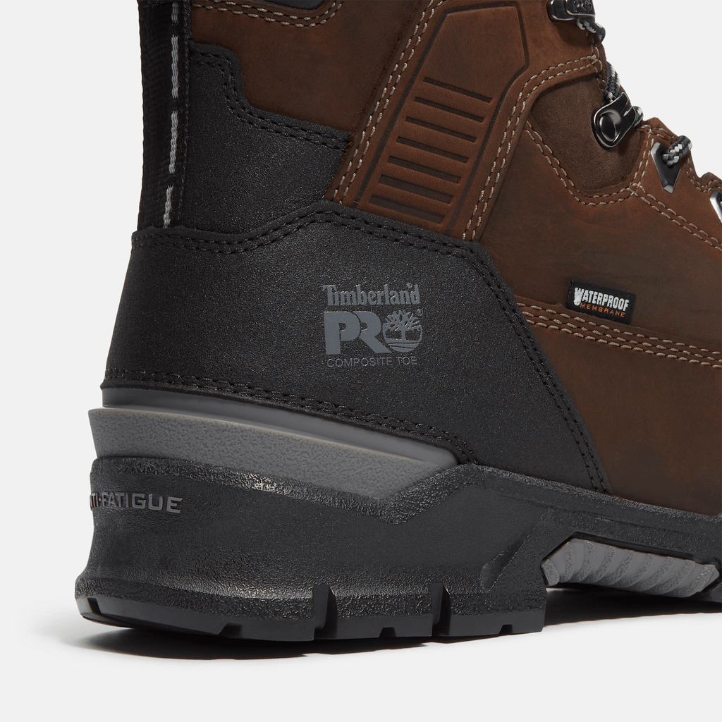 Mens Endurance EV CSA 8 Composite Waterproof Insulated Work Boot TBL Medium Brown FullGrain ALT7